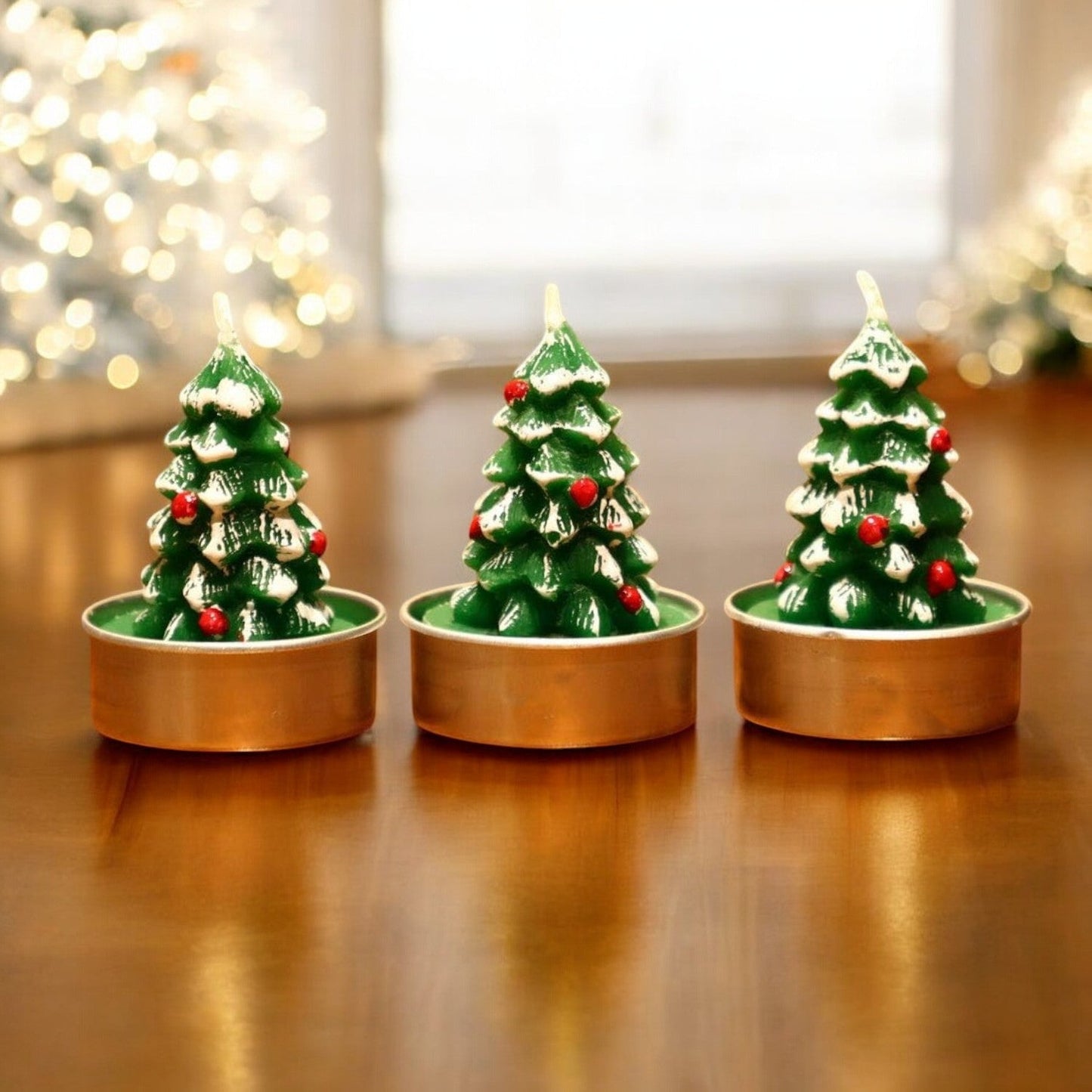 Christmas Tree Paraffin 3pk