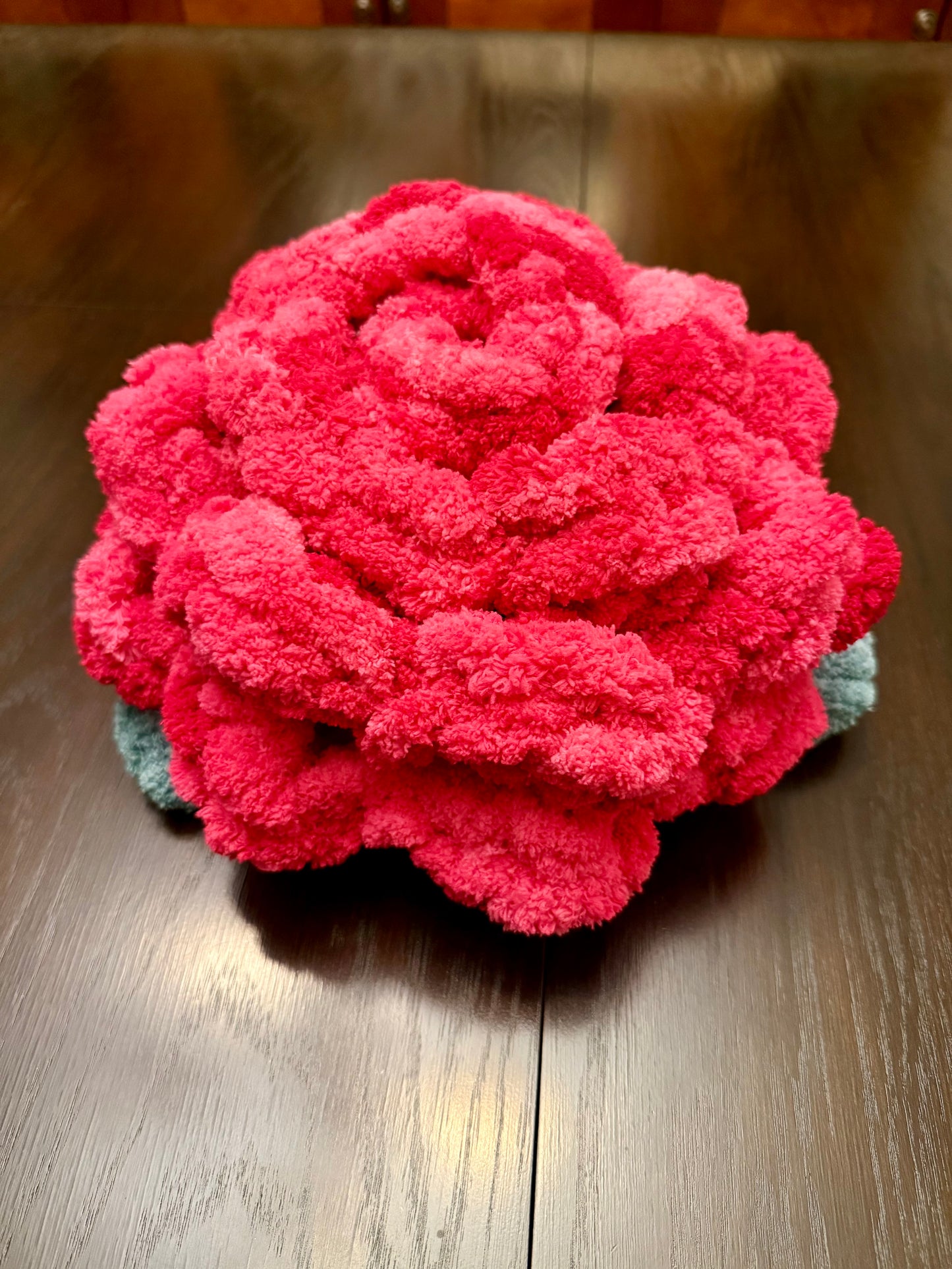 Chunky Knit Roses 🌹