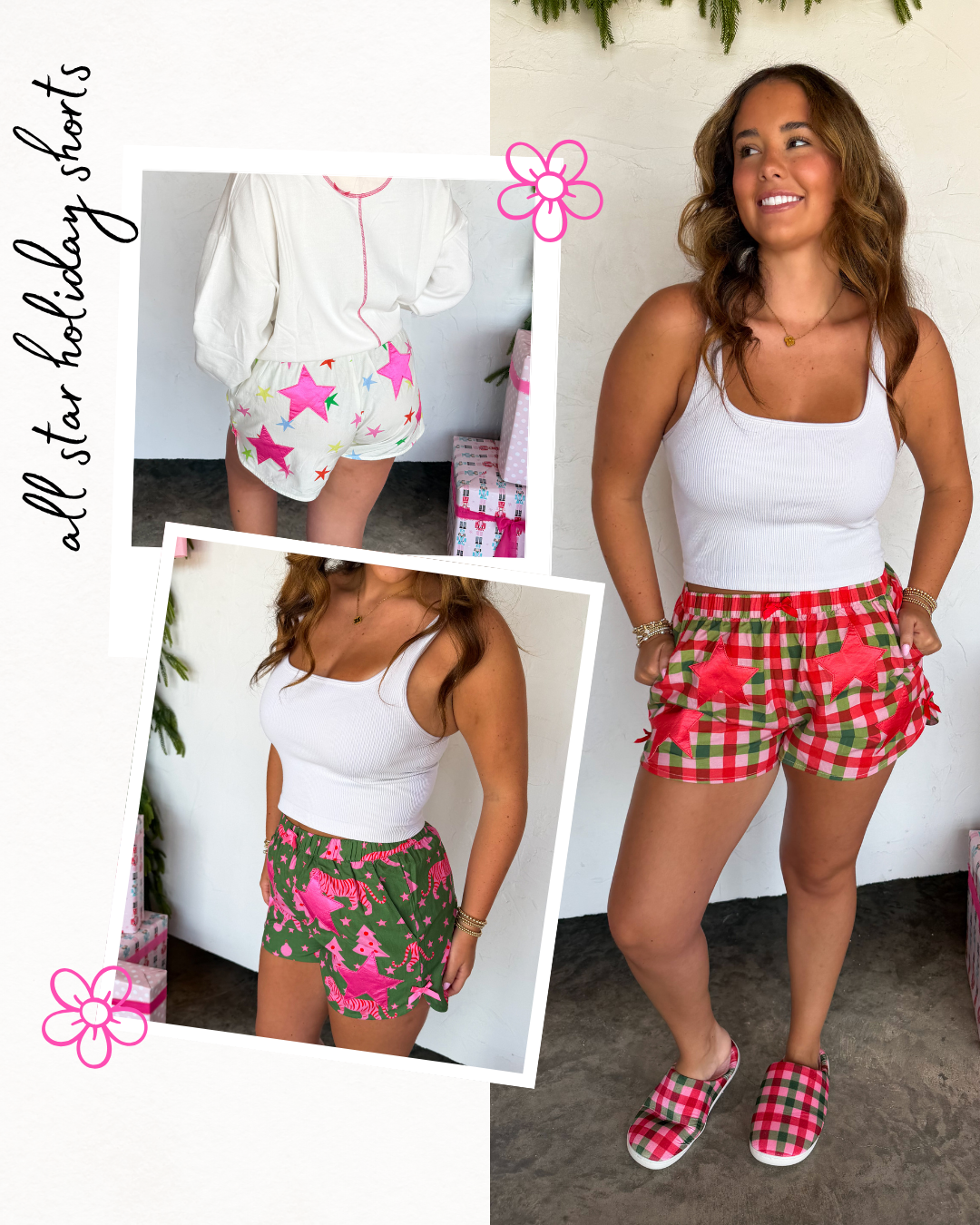 PREORDER- ALL STAR HOLIDAY SHORTS