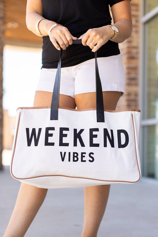 IN STOCK Canvas Bag - Weekend Vibes