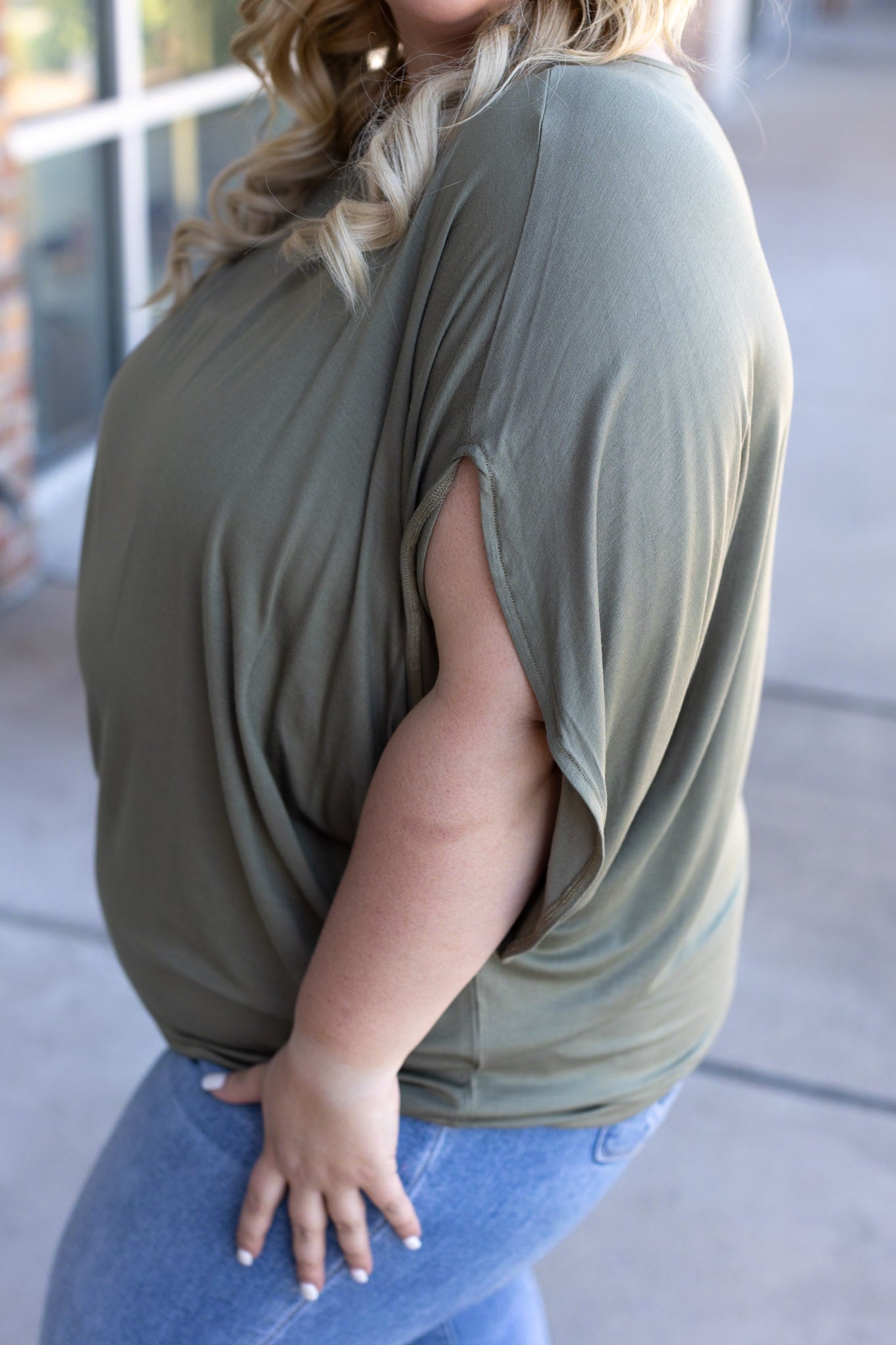 IN STOCK Darcy Dolman - Olive