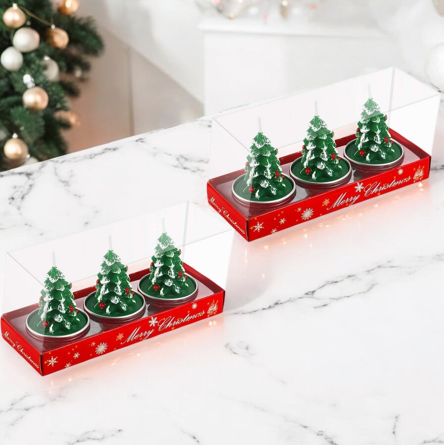 Christmas Tree Paraffin 3pk