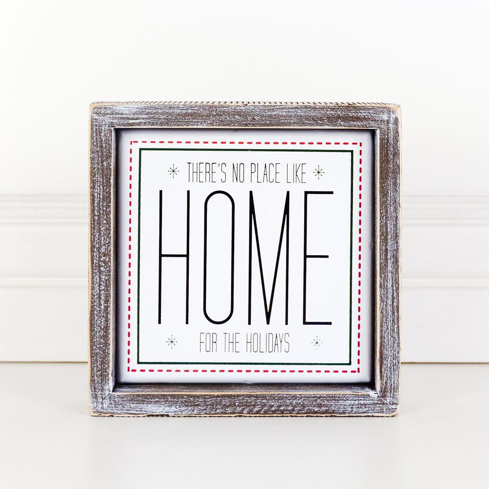 Home Holidays 7" Sign
