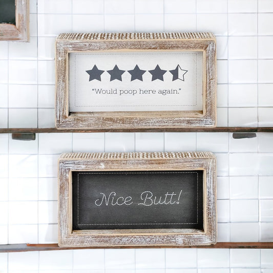 Bathroom Rating - Double Sided