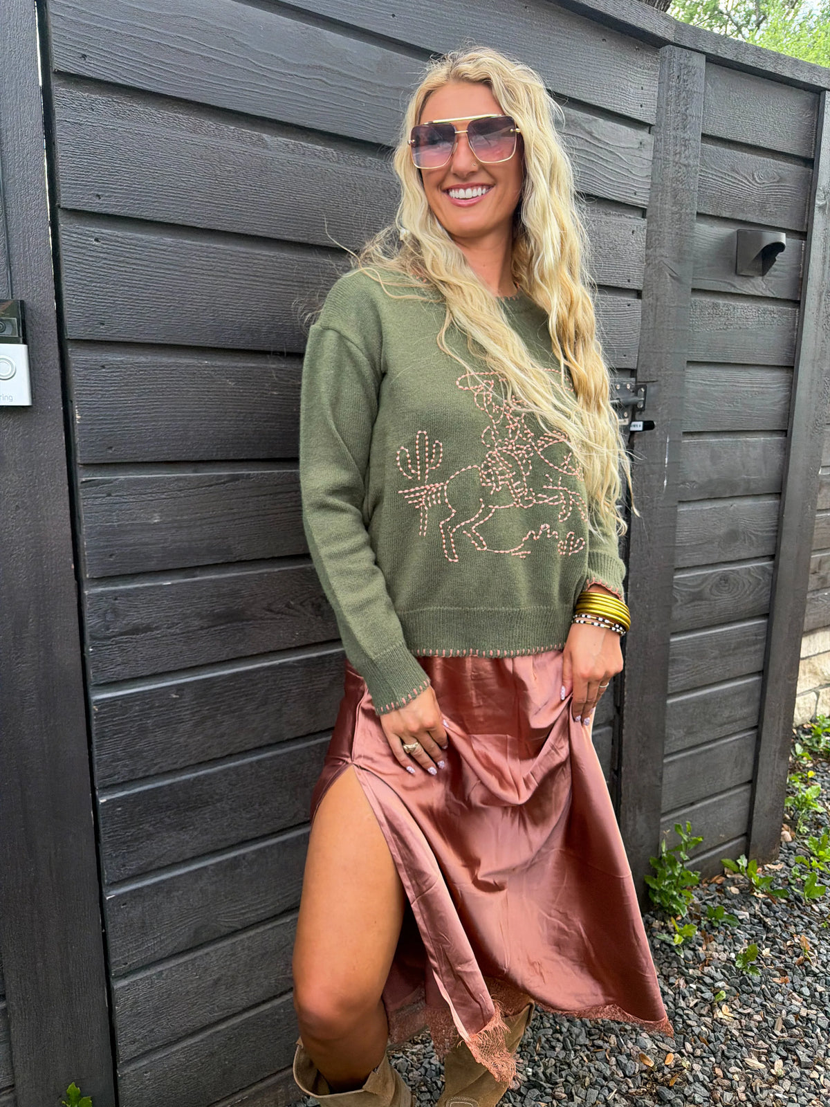 Rodeo Romance Sweater – PREORDER