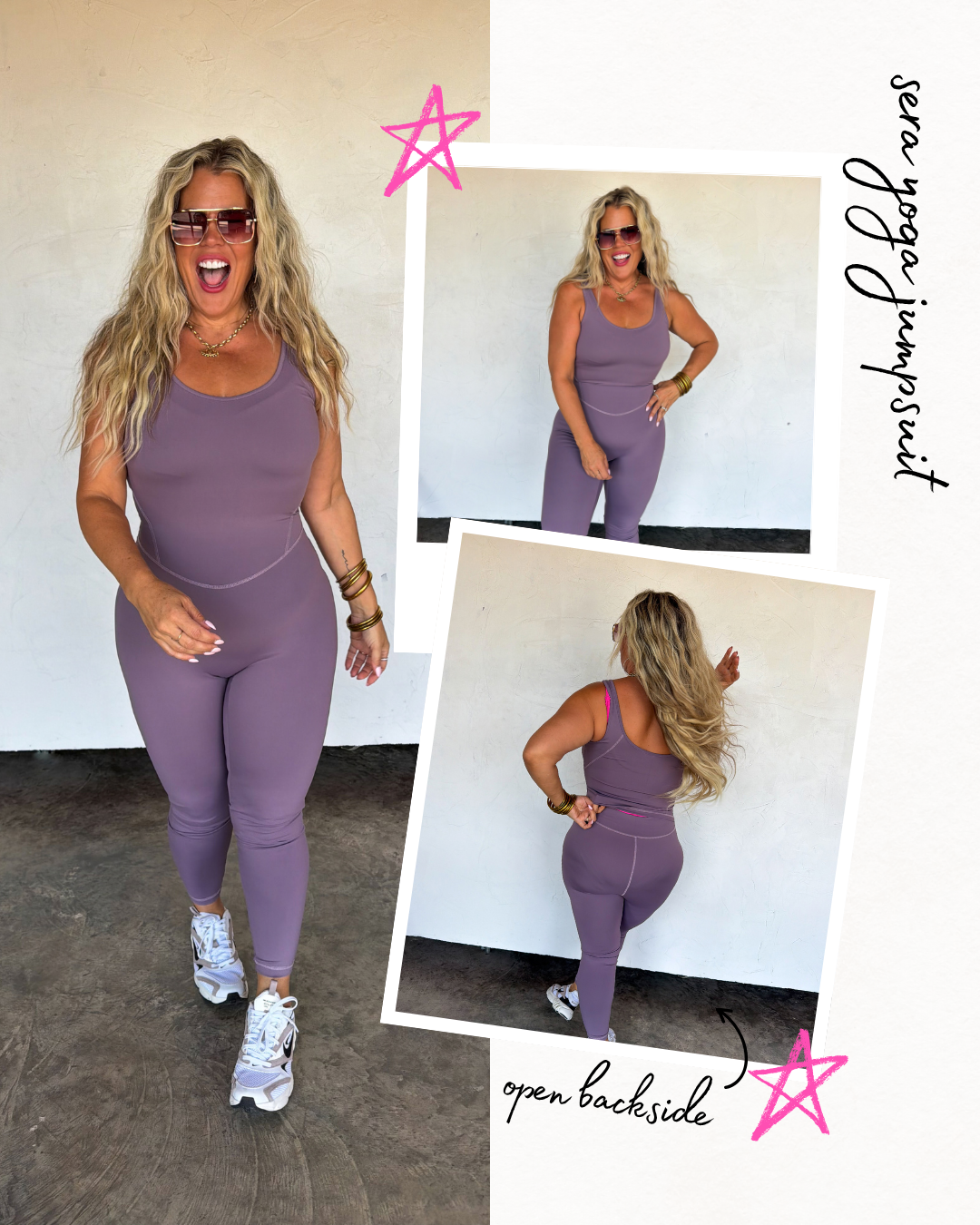 PREORDER- SERA YOGA JUMPSUIT
