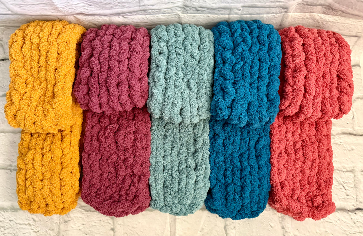 Chunky Knit Hat & Scarf Set