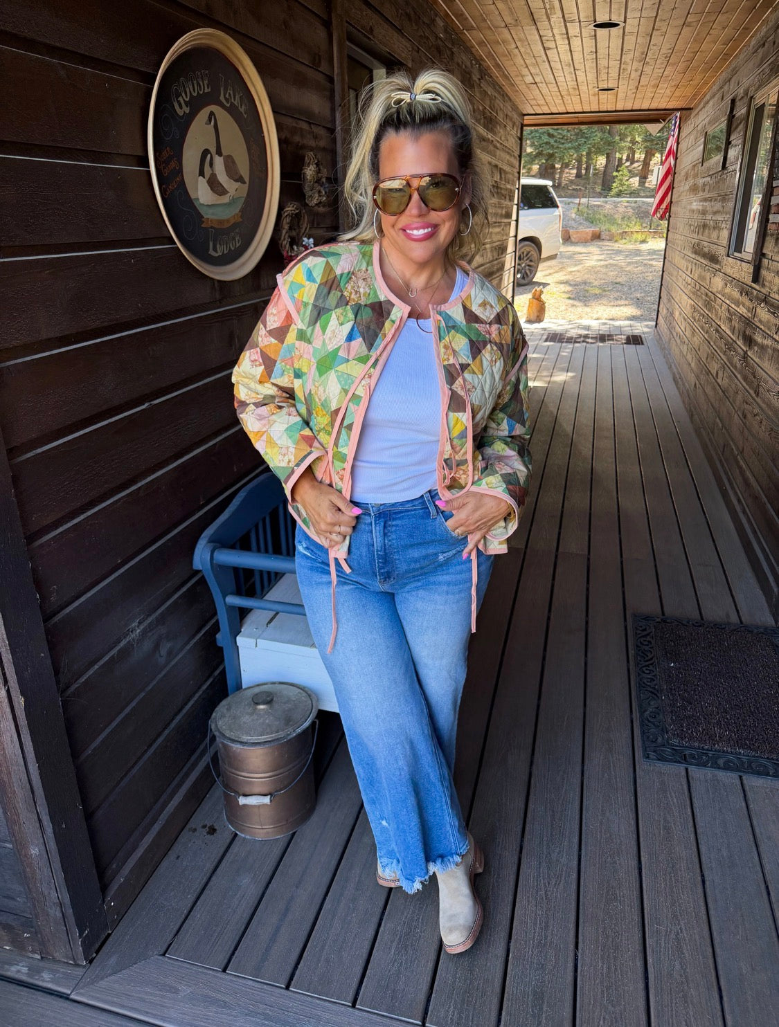 PREORDER: PATCHWORK QUILTED JACKET