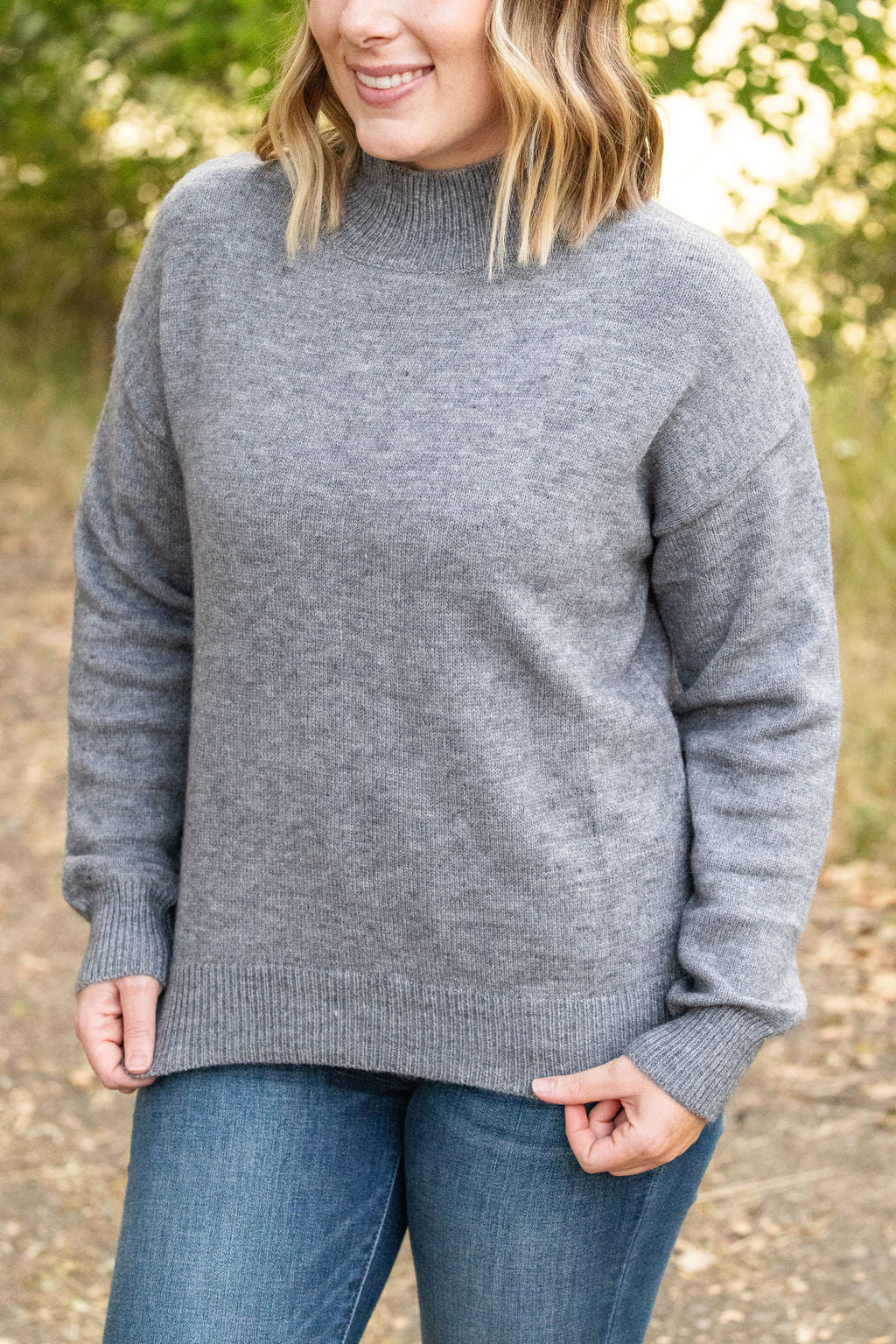 IN STOCK Molly Sweater - Grey