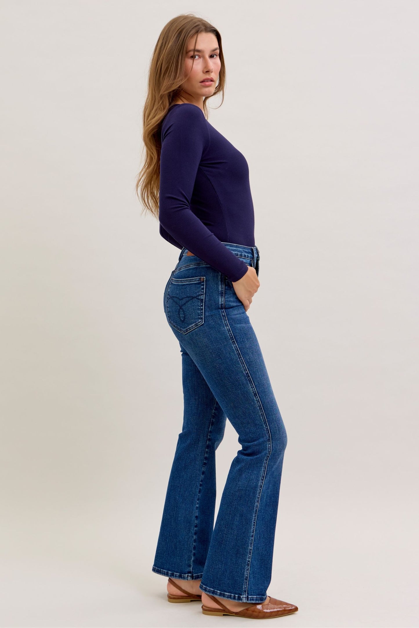 Judy Blue High Waist Tummy Control Bootcut Jeans