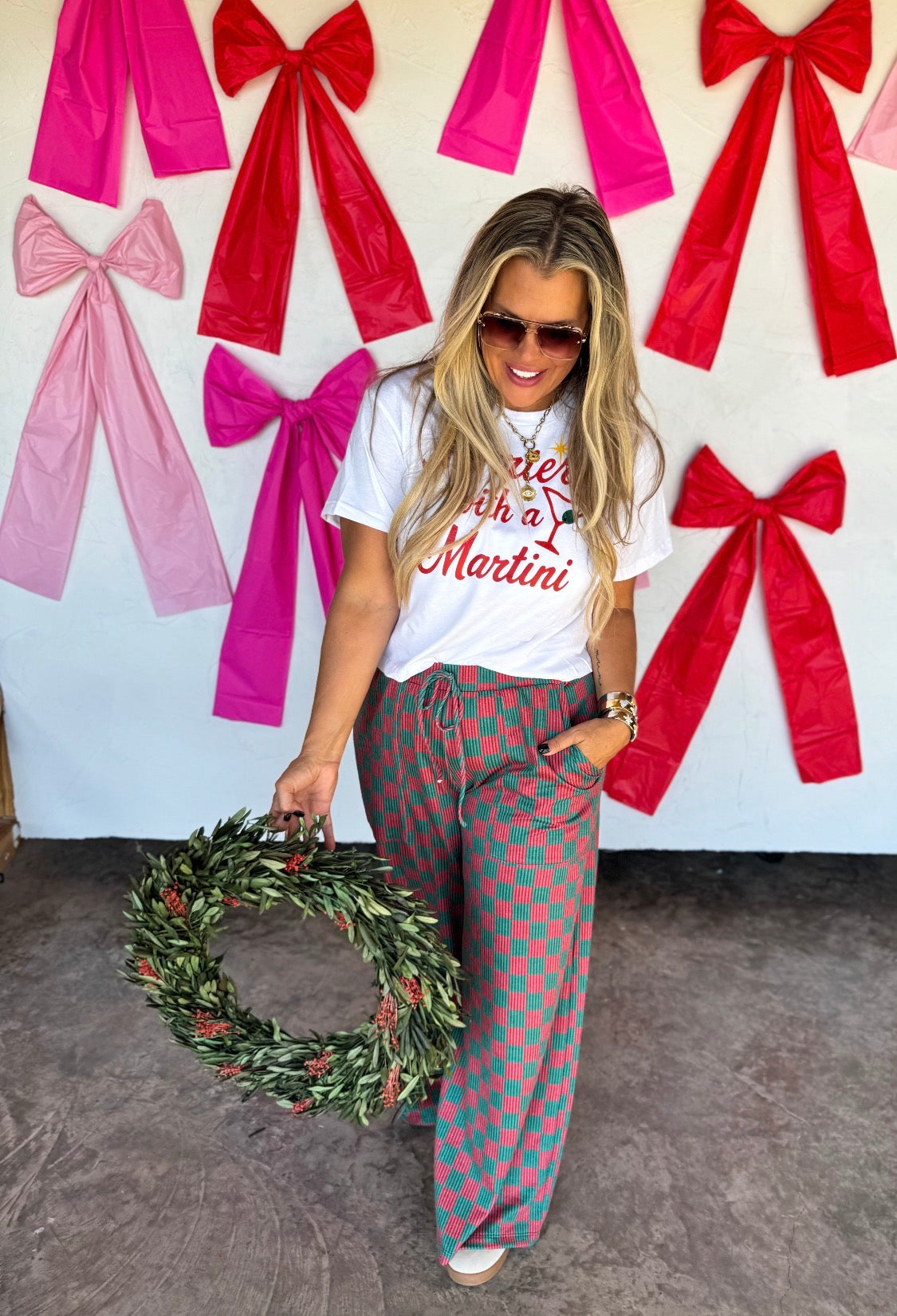 Merrier with a Martini Graphic Tee