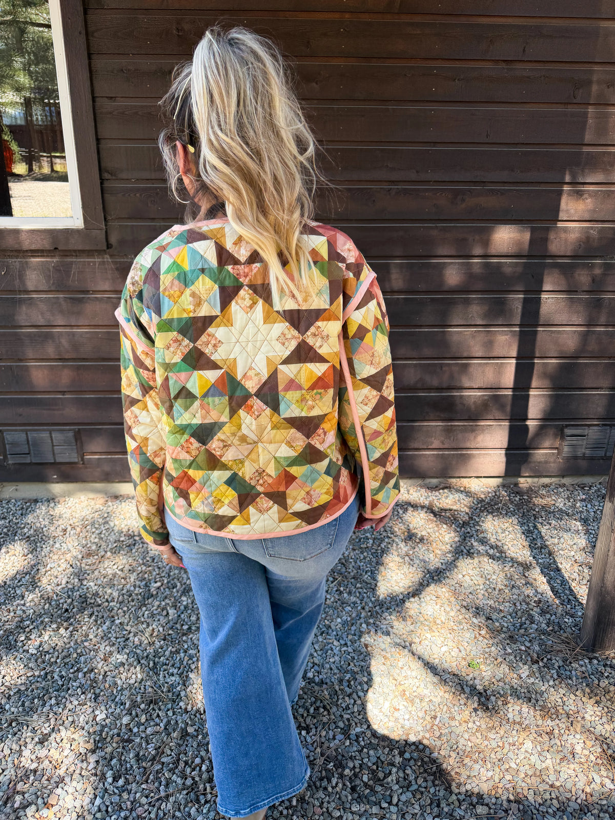 PREORDER: PATCHWORK QUILTED JACKET