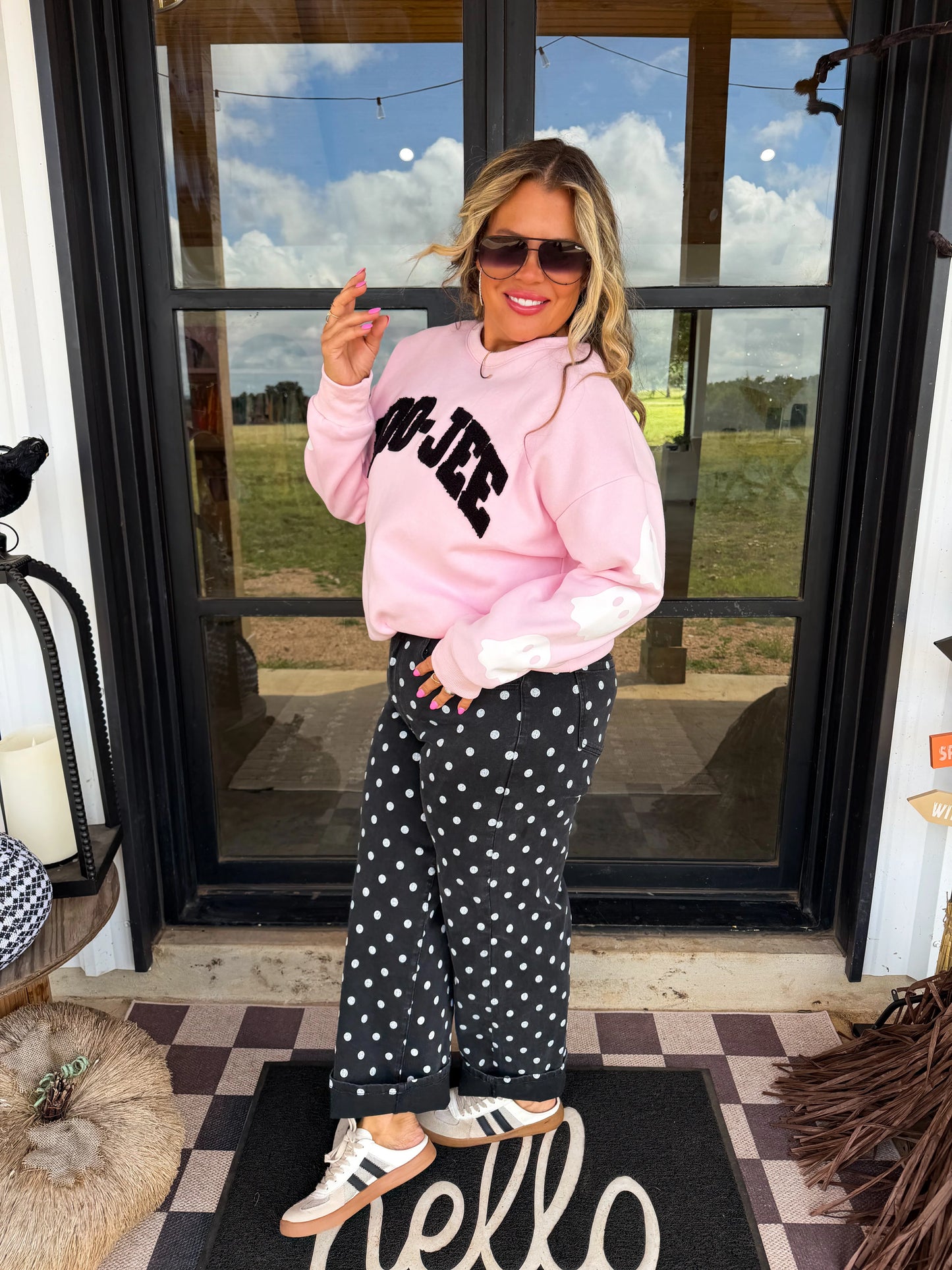 PREORDER- HOCUS POCUS DOT JEANS