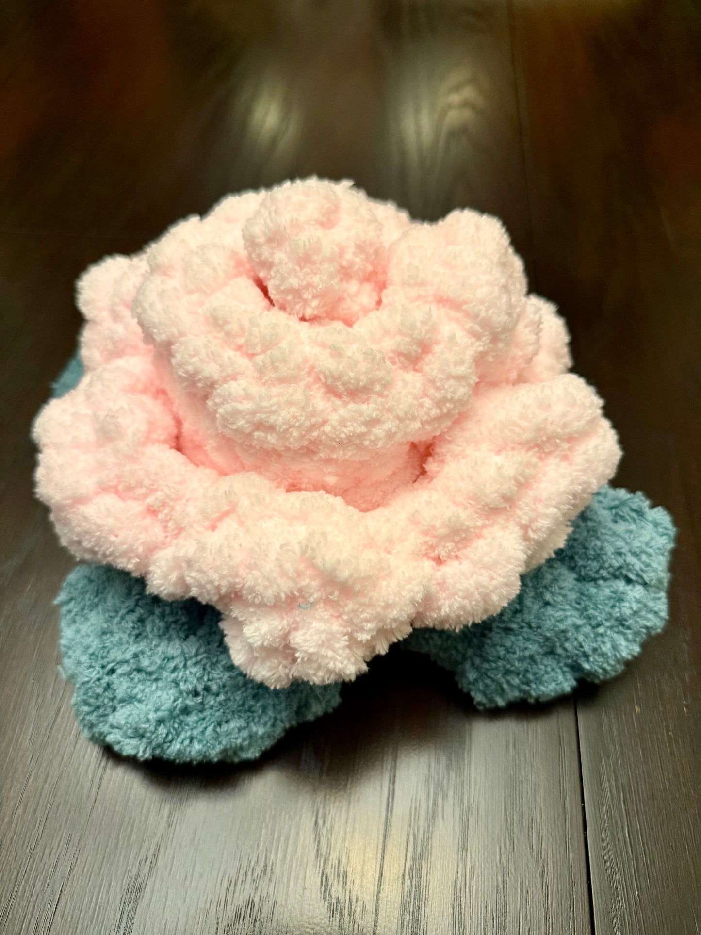 Chunky Knit Roses 🌹