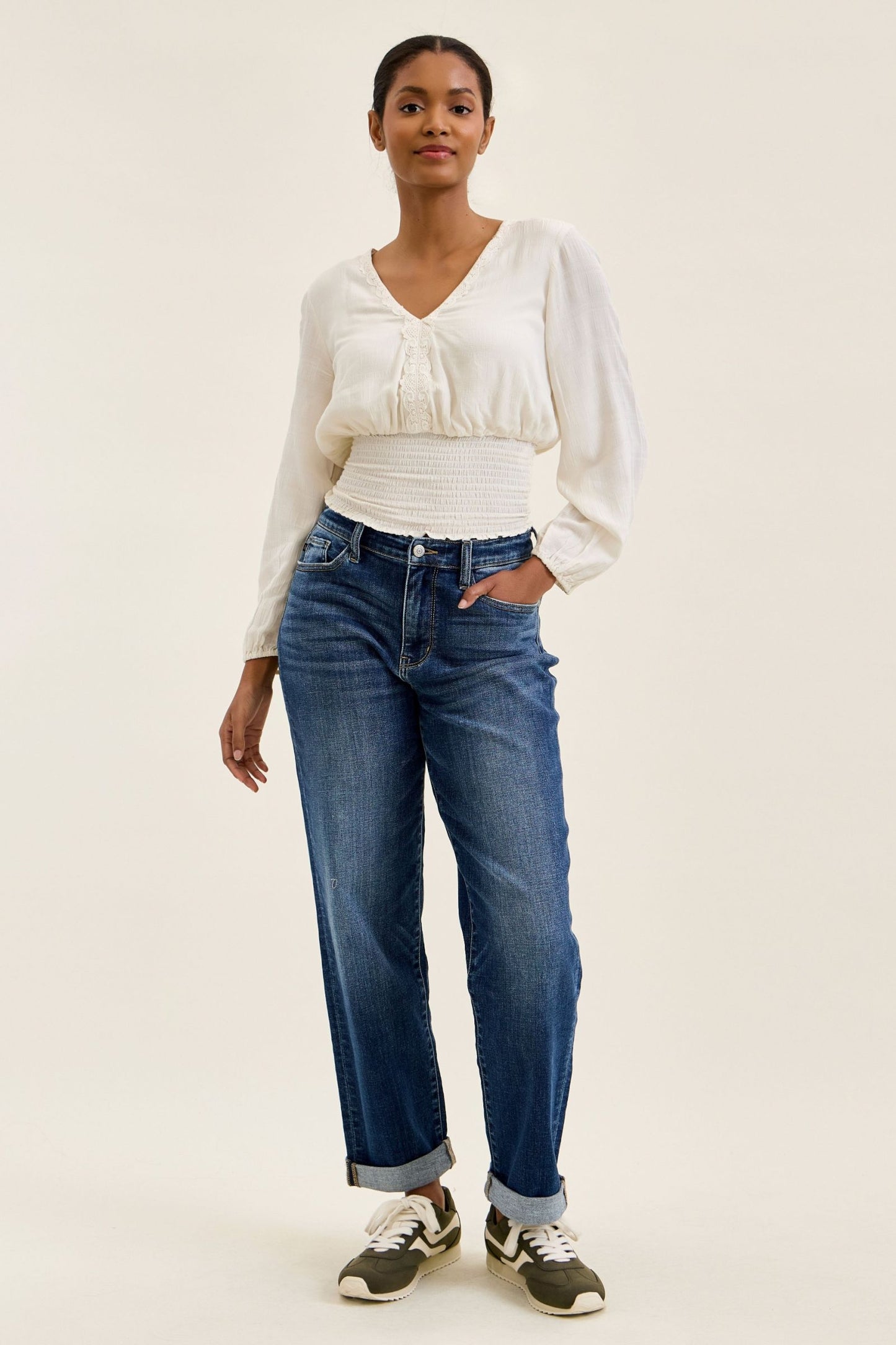 Judy Blue “Billie” Boyfriend Jeans