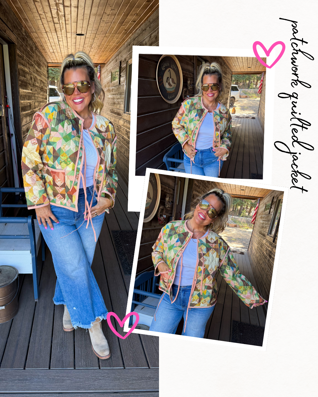 PREORDER: PATCHWORK QUILTED JACKET