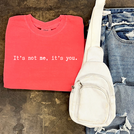 It’s not me tee - watermelon