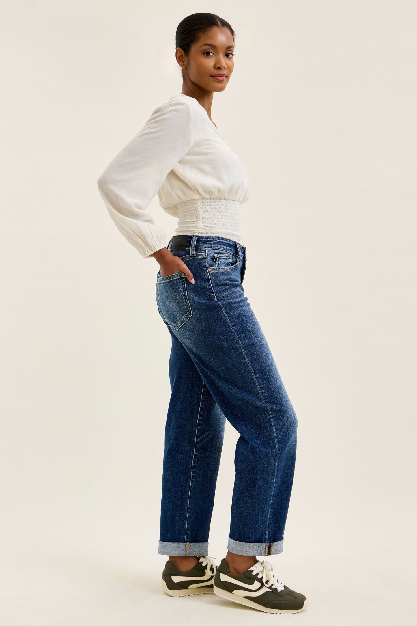Judy Blue “Billie” Boyfriend Jeans