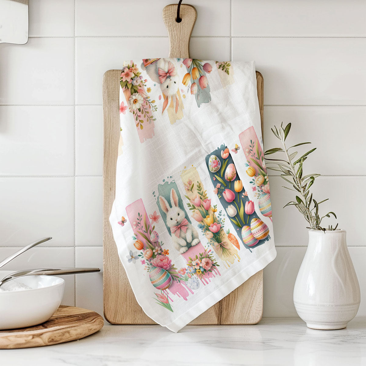 French country watercolor kitchen towel Easter art
Coastal cottage watercolor towel spring bunny
Preppy watercolor Easter kitchen towel artistic bunny
Whimsical watercolor kitchen towel spring bunny art