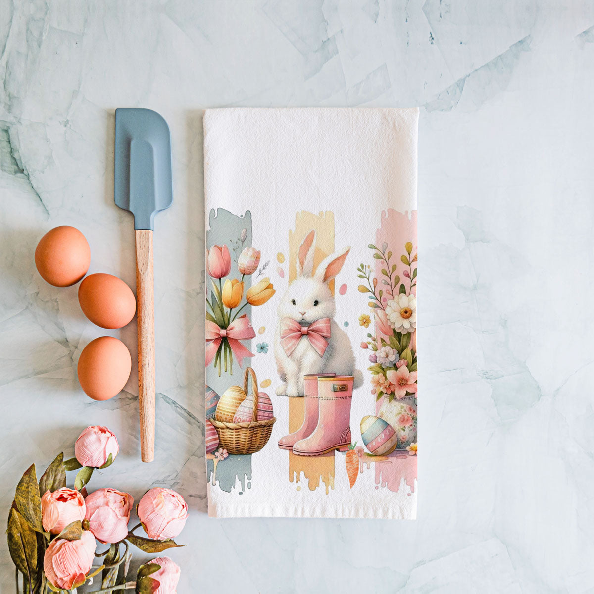 Romantic watercolor Easter towel bunny brushstroke
Elegant watercolor kitchen towel spring bunny floral
Contemporary watercolor art towel Easter bunny
Traditional watercolor kitchen towel spring bunny