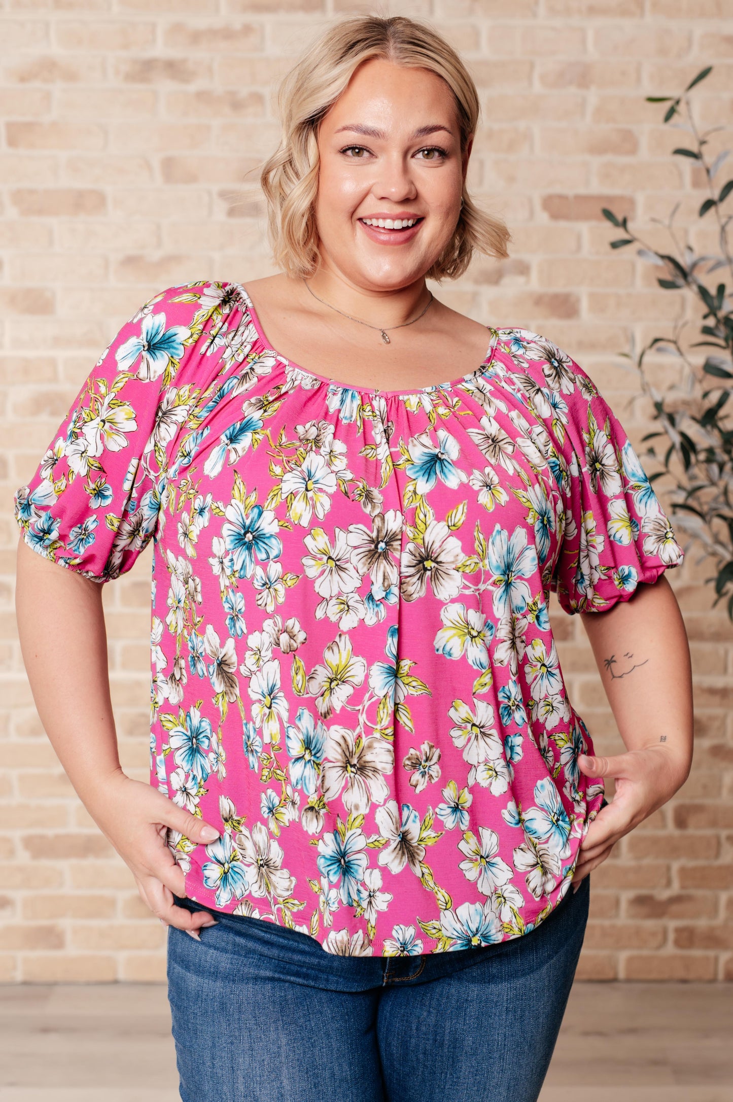 Bloom So Bright Floral Top