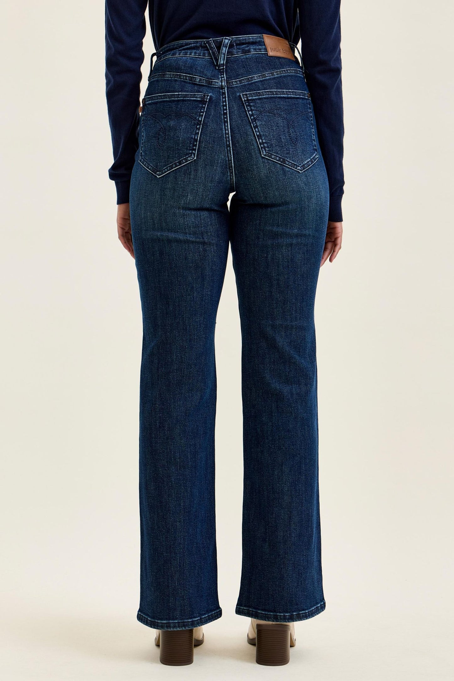 Judy Blue “Alex” Boyfriend Bootcut Jeans