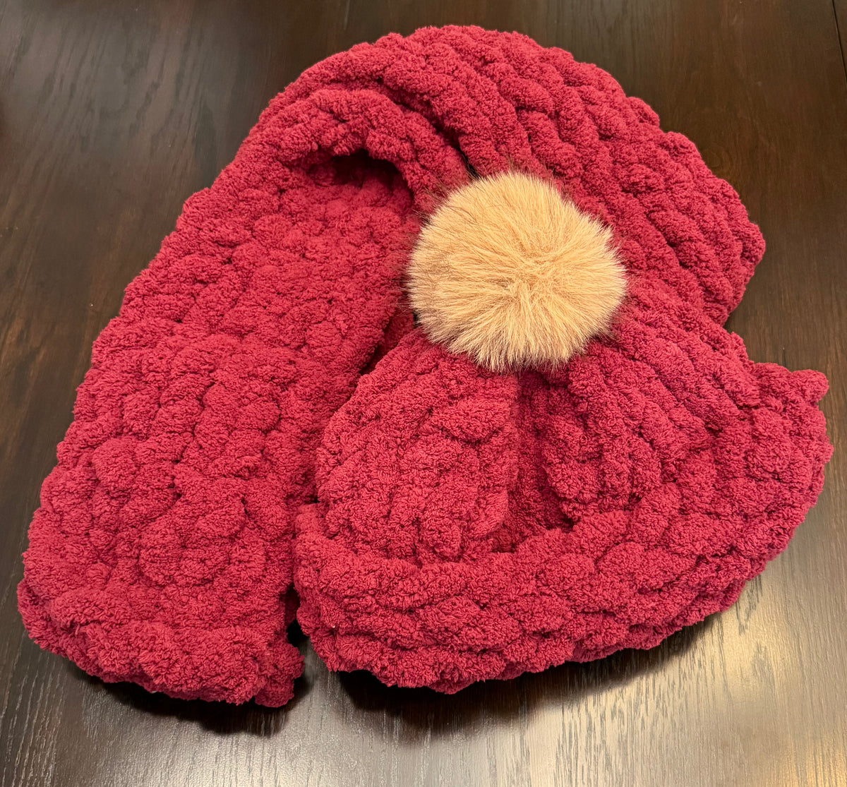 Chunky Knit Hat & Scarf Set