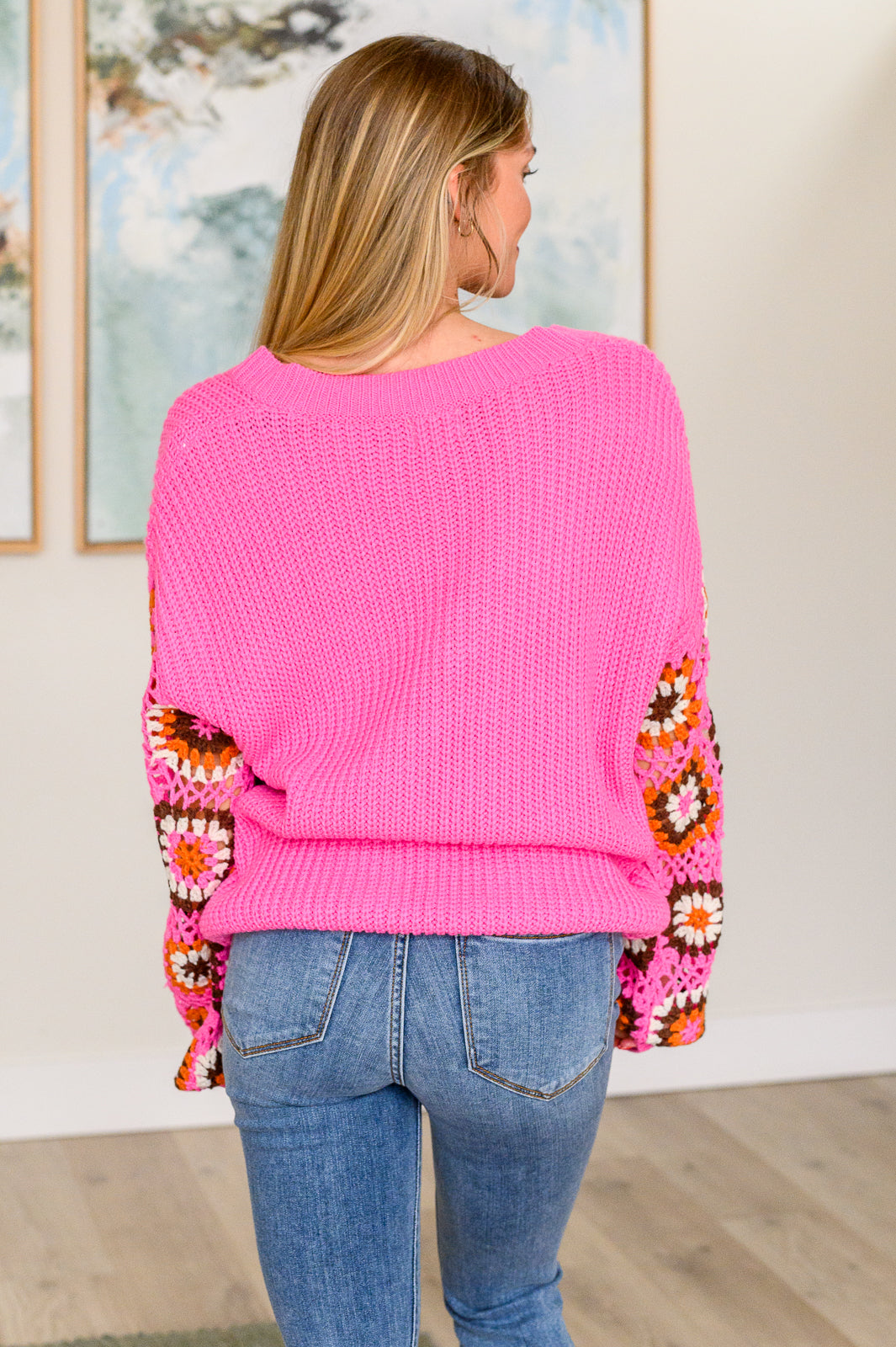 Can't Stop this Feeling V-Neck Knit Sweater