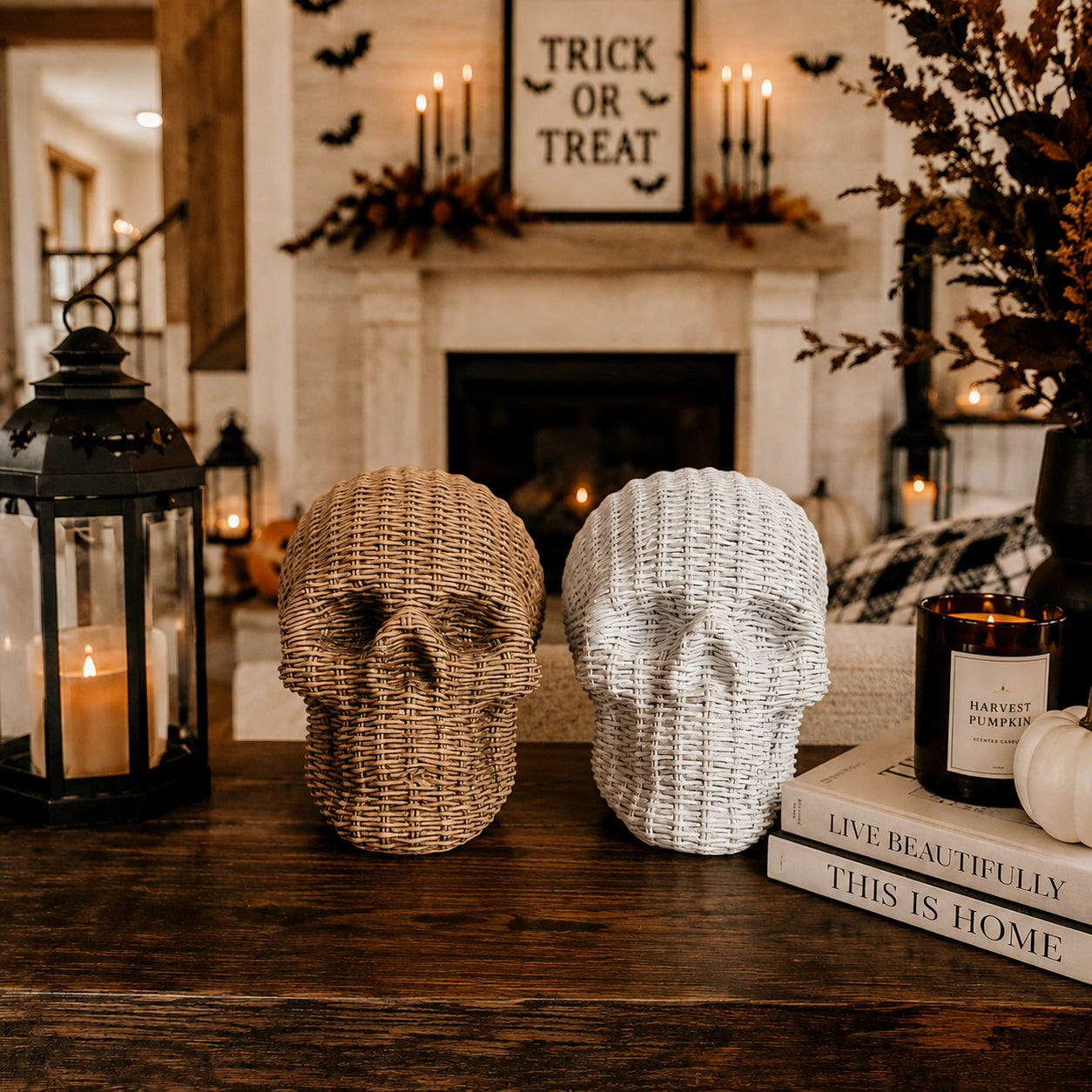 Bulk Elevated Halloween Home Decor and Gifts
earth tone skull decor rattan basketweave style neutral brown halloween fall gothic accent wicker texture natural
monochrome skull heads rattan basketweave texture white halloween fall decor gothic accent wicker style neutral
gothic farmhouse skull decor rattan basketweave style neutral brown white halloween fall table accent wicker texture. 