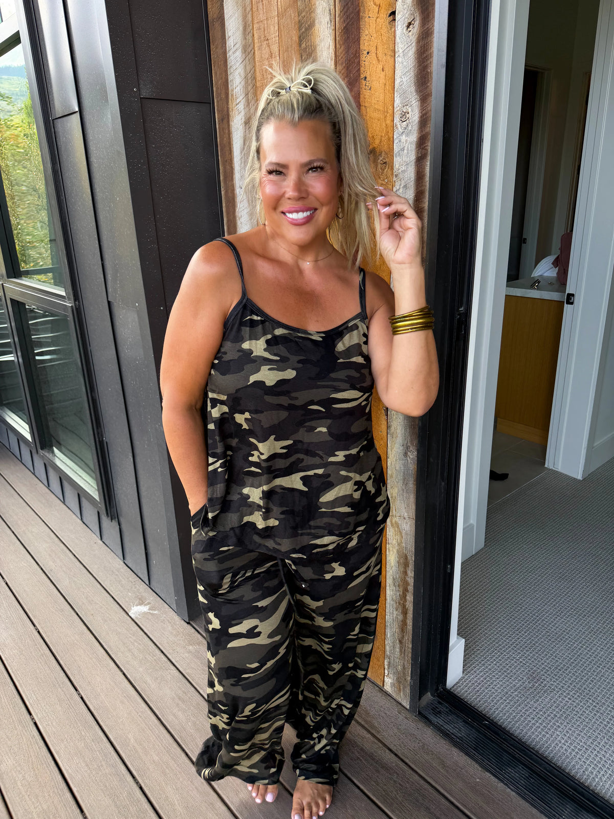 PREORDER- CAMO DELILAH PANT SETS