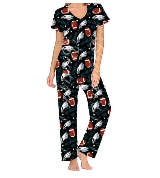 Eagles Inspired Pants PJ Set