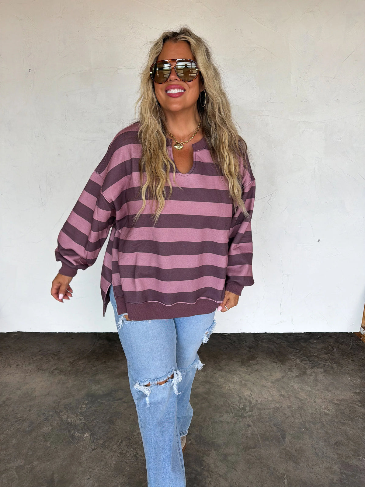 PREORDER- LIVED IN OVERSIZED PULLOVER