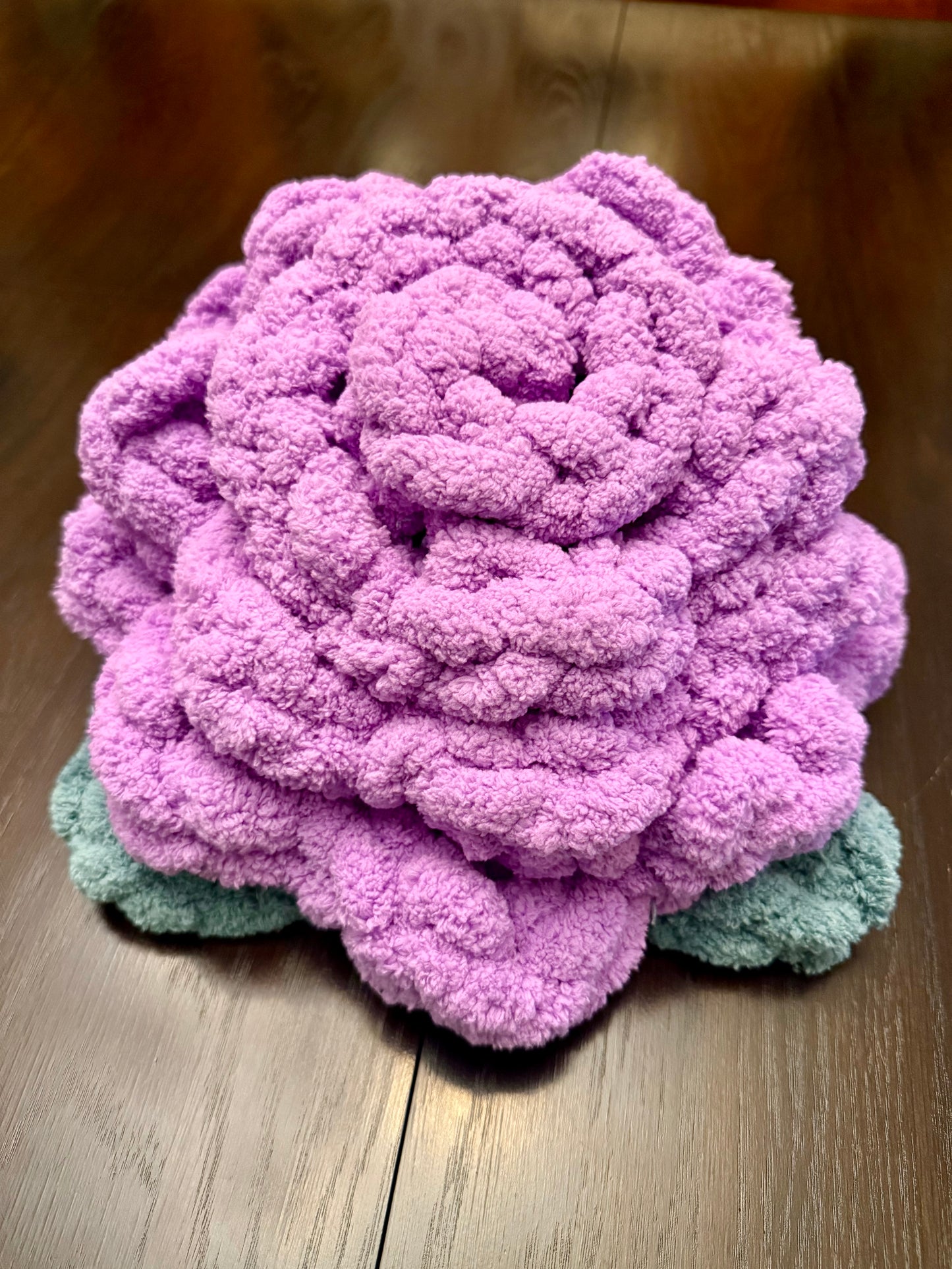 Chunky Knit Roses 🌹