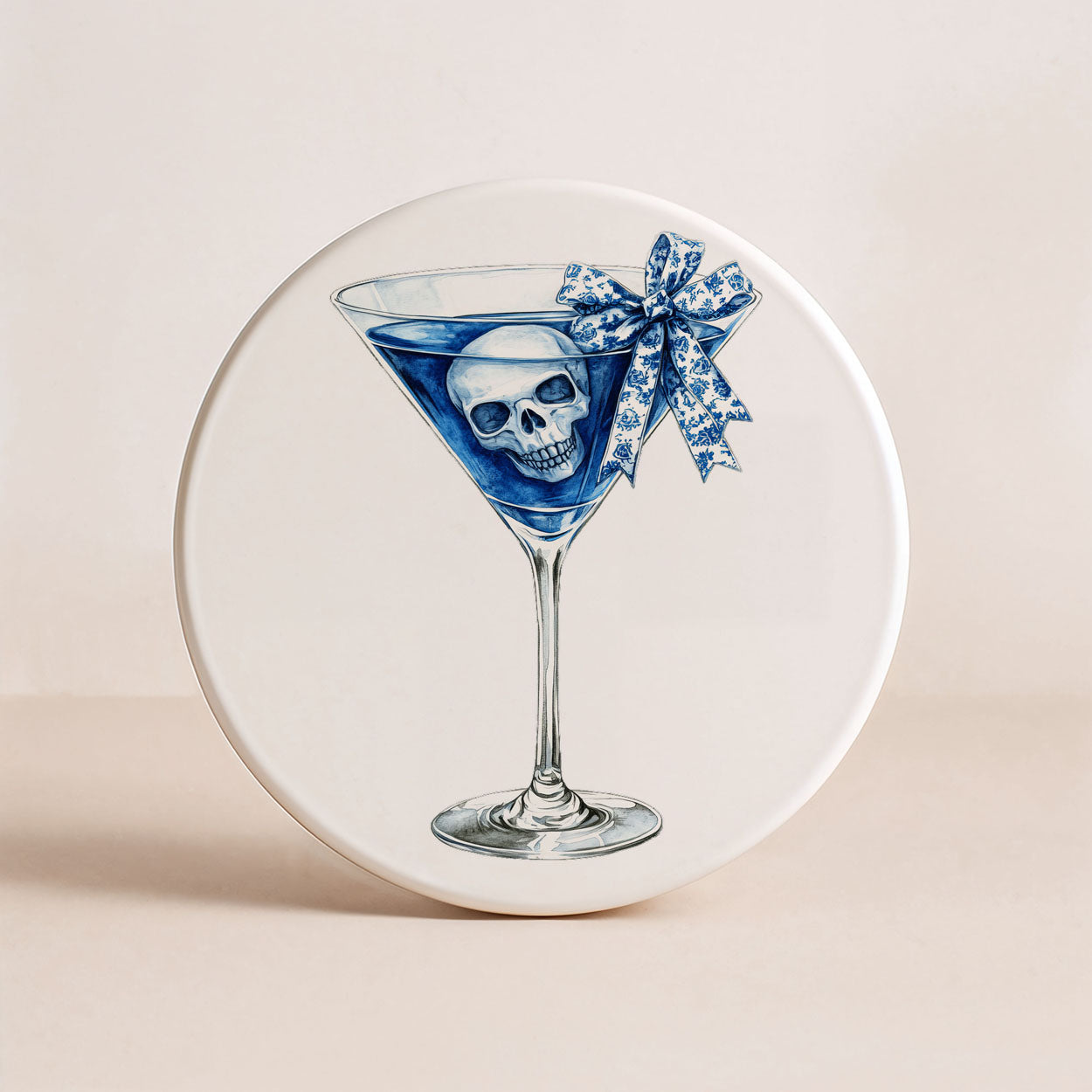 Chinoiserie Halloween Coasters