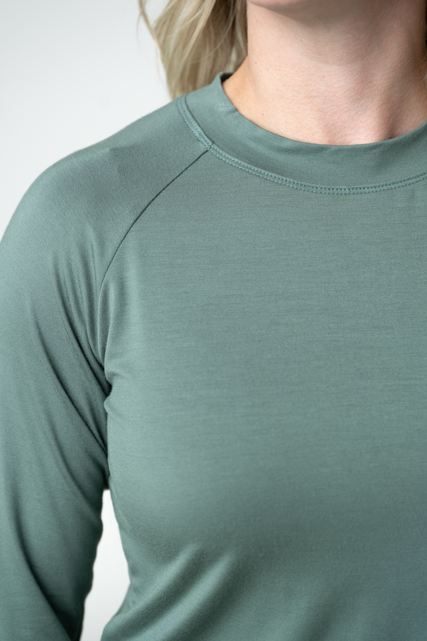 IN STOCK Blair Long Sleeve Top - Dusty Jade