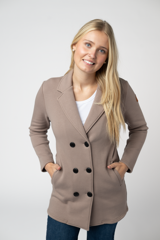 IN STOCK Scarlett Sweater Jacket - Mocha