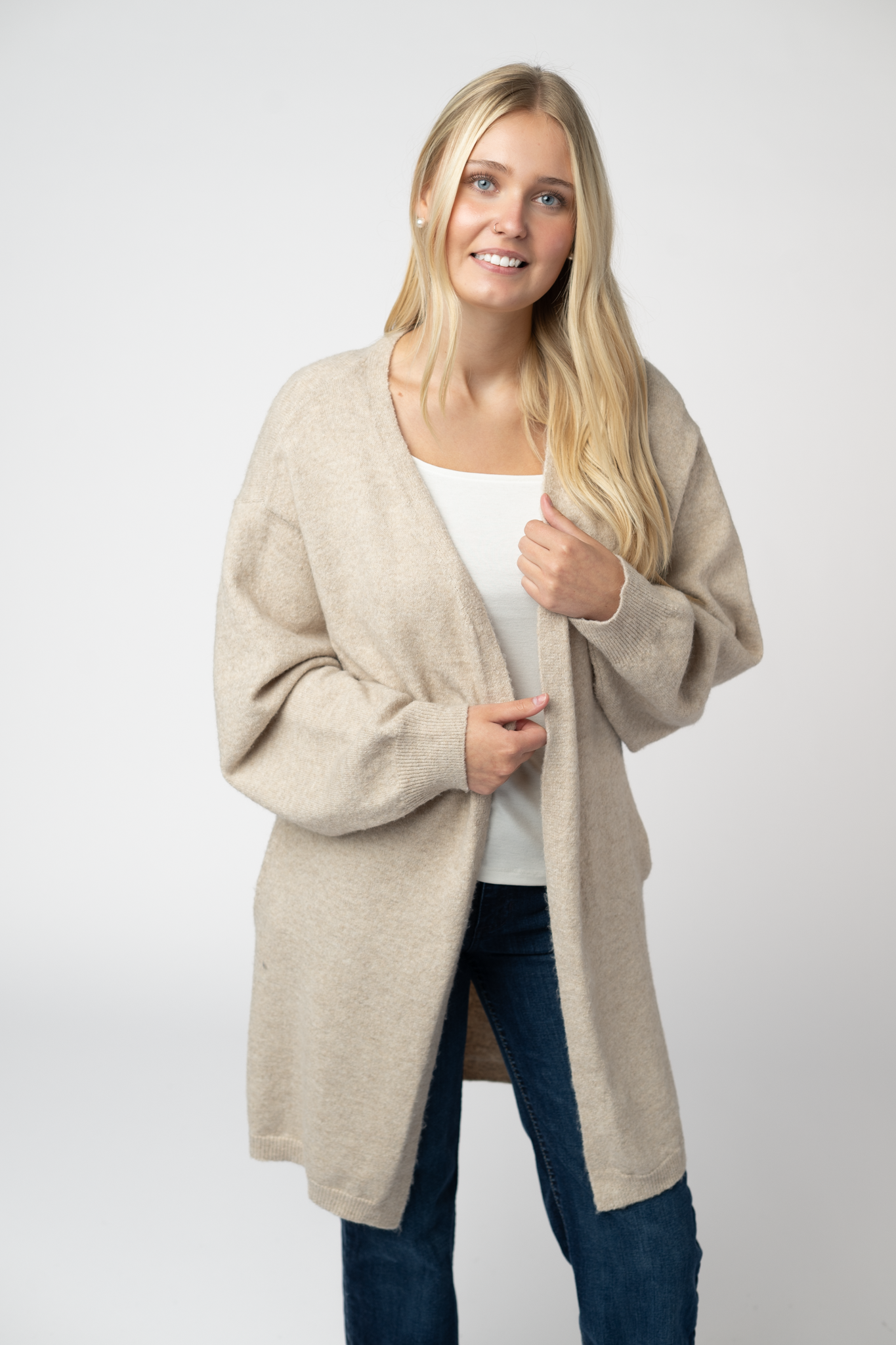 IN STOCK Cozy Cardigan - Tan