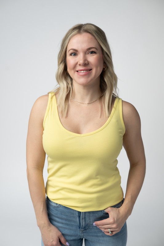 IN STOCK Kennedy Tank - Lemon