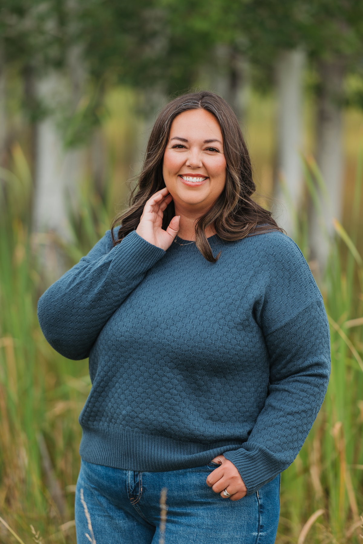 IN STOCK Gianna Pullover Sweater - Teal