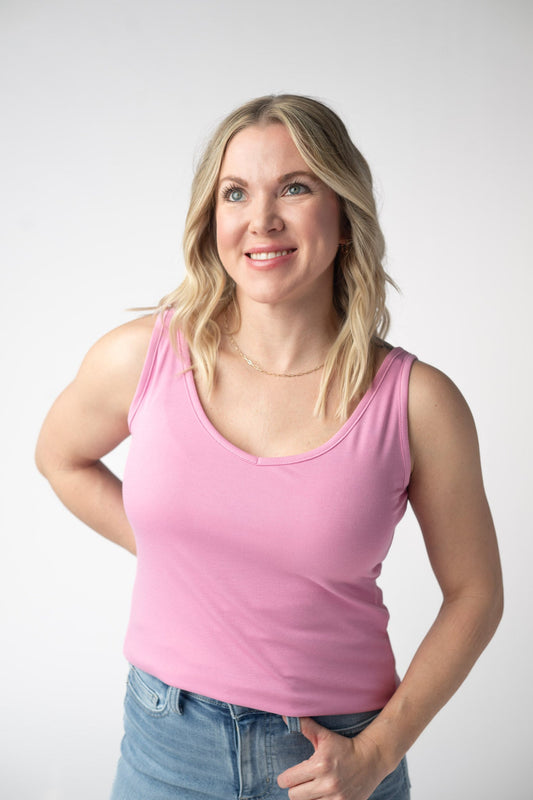 IN STOCK Kennedy Tank - Pink