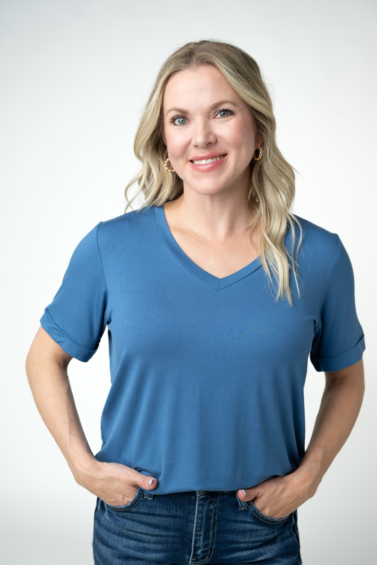 IN STOCK Sophie Top - Winter Blue