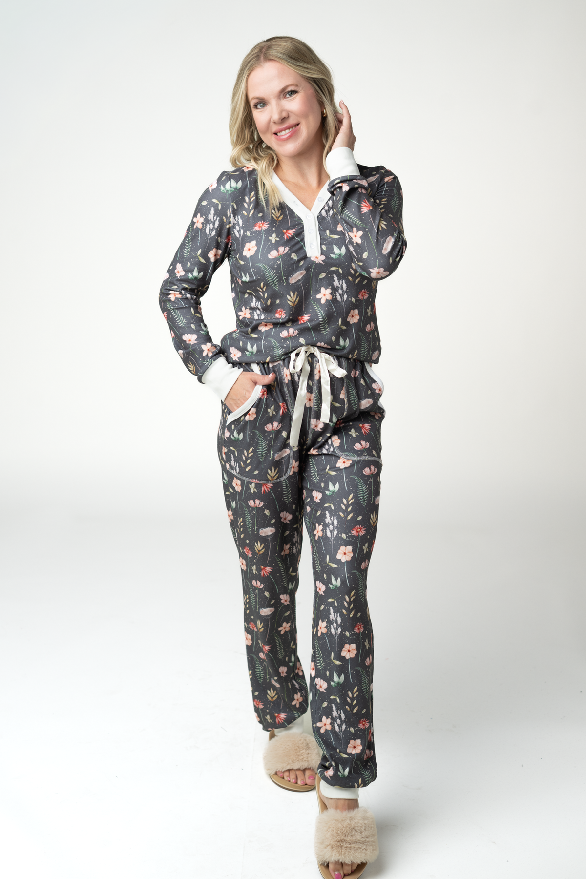 IN STOCK Cozy Pajama Set - Wildflower Meadow