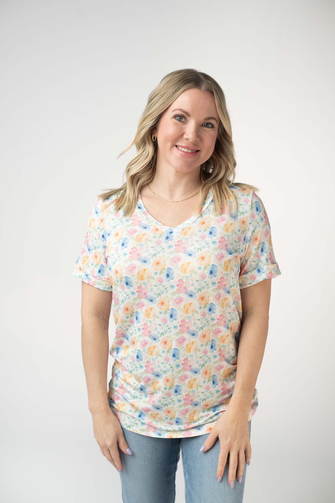 IN STOCK Sophie Top - Petal Gardens