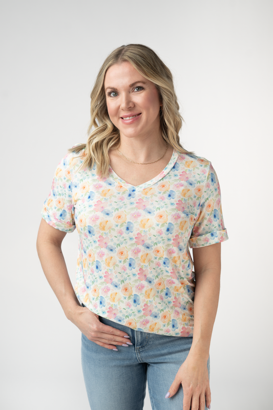 IN STOCK Sophie Top - Petal Gardens