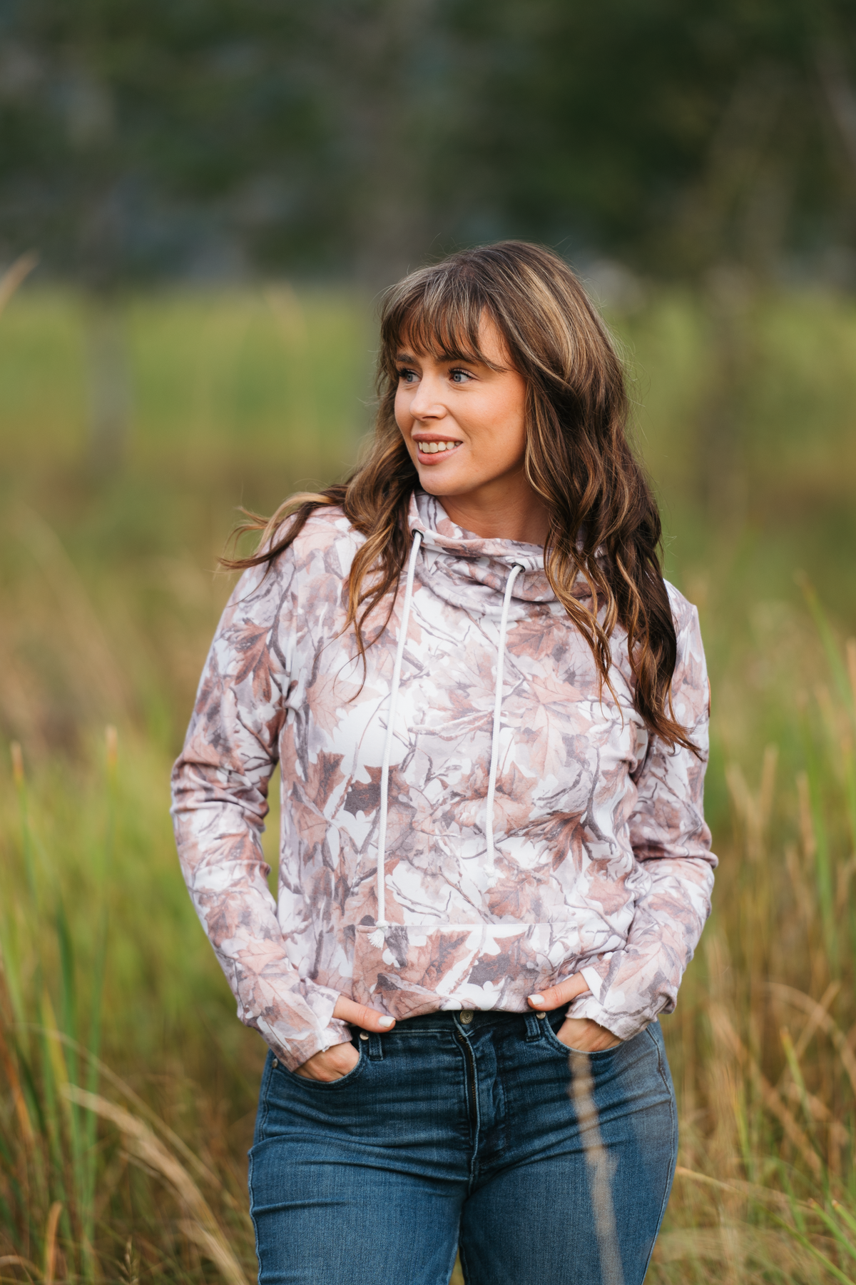 IN STOCK Ashley Hoodie - Woodsy Camo