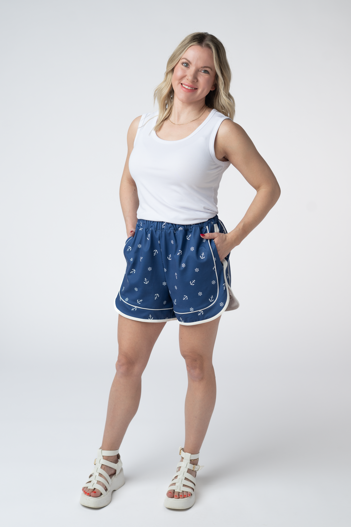 IN STOCK Dolphin Shorts - Nautical Navy