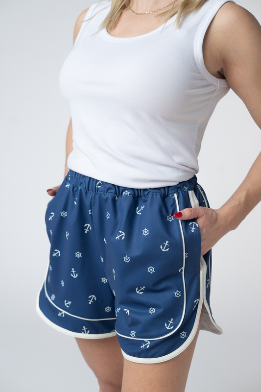 IN STOCK Dolphin Shorts - Nautical Navy