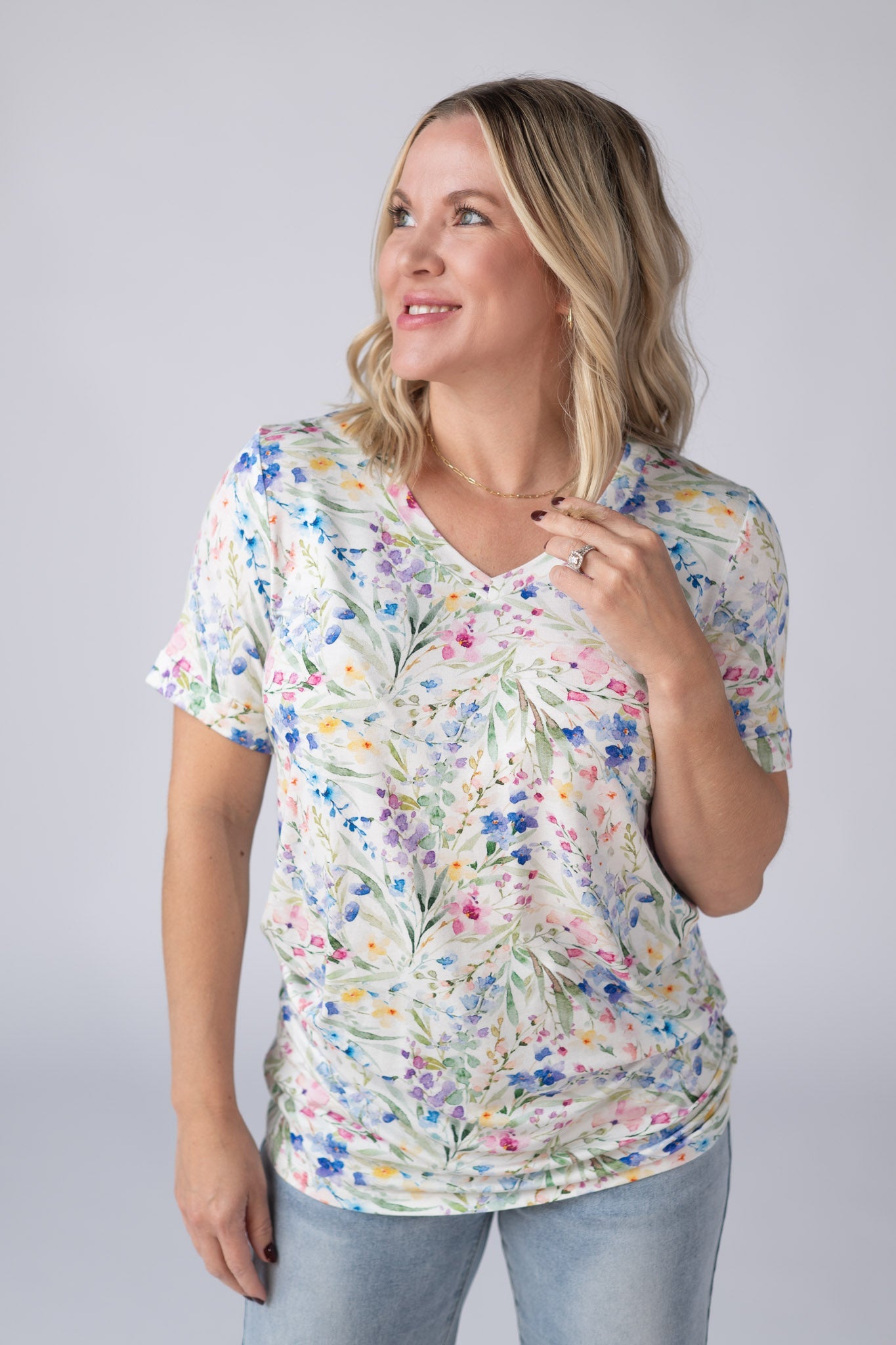 IN STOCK Sophie Tee - Cottage Floral