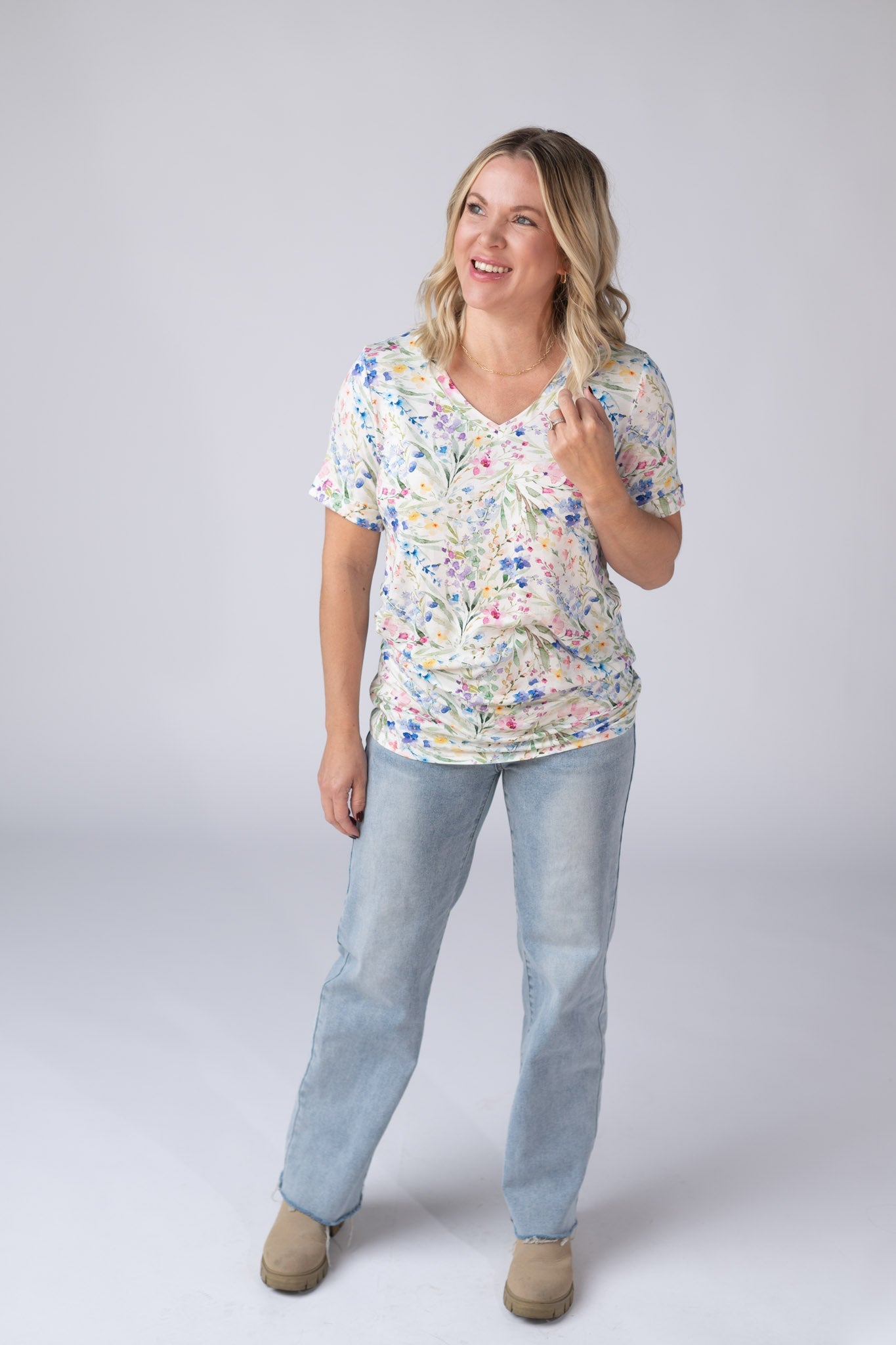IN STOCK Sophie Tee - Cottage Floral