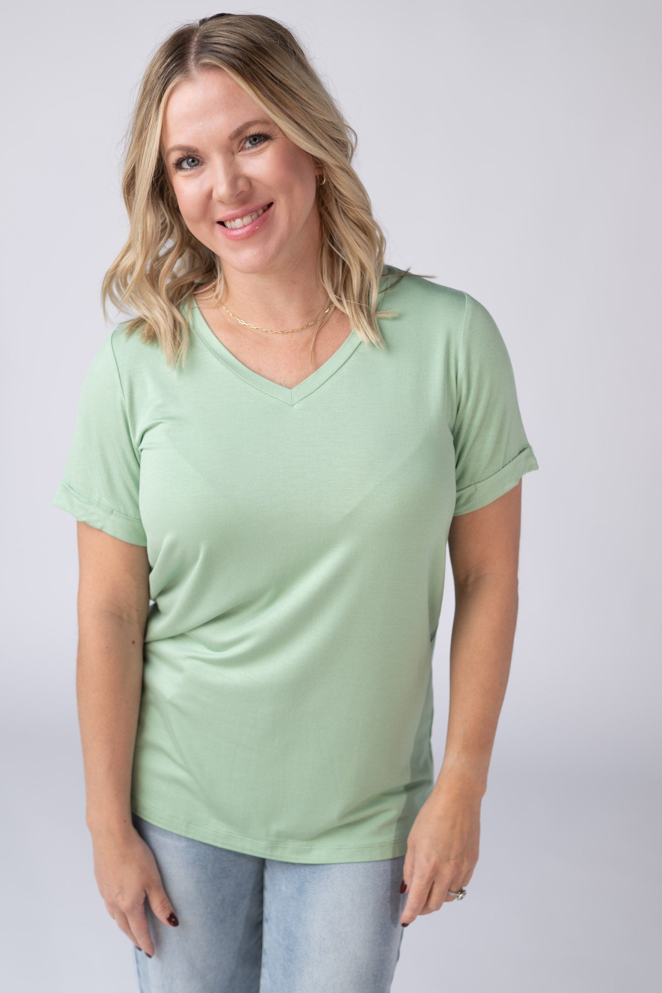 IN STOCK Sophie Tee - Seafoam Green